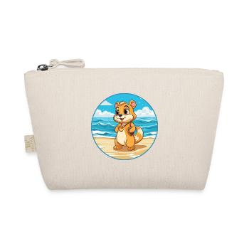 Chipmunk Aquarell Cartoon Kawaii Clipart Tier - Bio-Täschchen - Natur - Vorne