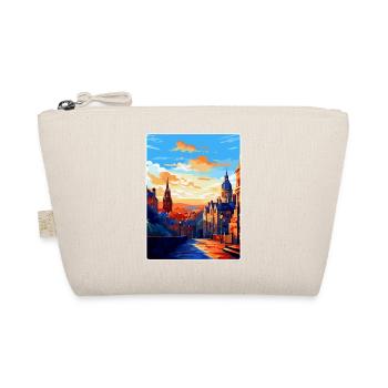 Edinburgh Scotland Uk Travel Poster Souvenir WPA - Organic Pouch - nature - Front