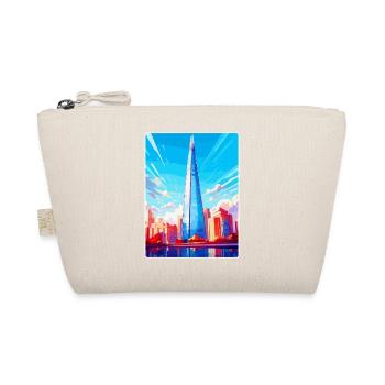The Shard England Uk Travel Poster Souvenir WPA - Organic Pouch - nature - Front
