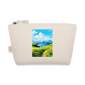 Isle Of Canna Scotland Uk Travel Poster Souvenir - Organic Pouch - nature - Front
