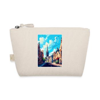 Oxford England Uk Vintage Travel Poster Souvenir - Organic Pouch - nature - Front