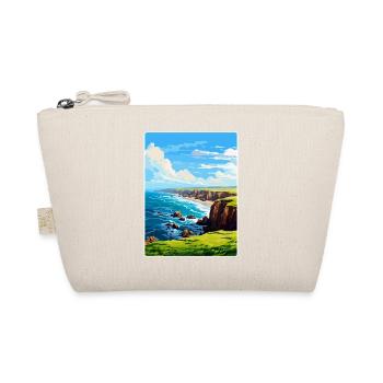 Lands End Cornwall England Vereinigtes Königreich Reiseposter WPA - Bio-Täschchen - Natur - Vorne