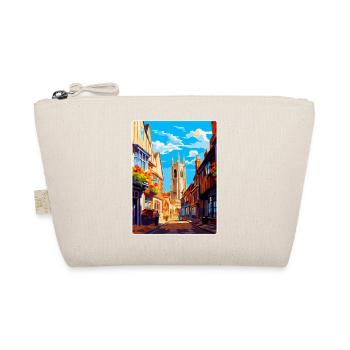 Canterbury England Uk Reiseposter Souvenir WPA - Bio-Täschchen - Natur - Vorne