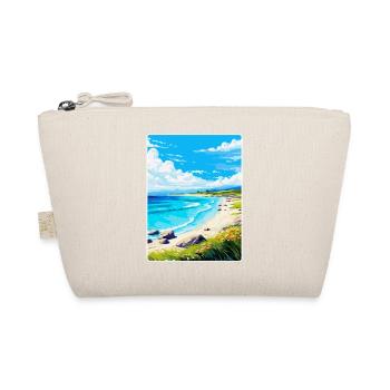 Luskentrye Beach Isle Of Harris Travel Poster WPA - Organic Pouch - nature - Front