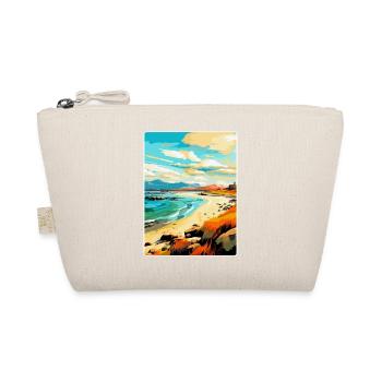 Isle Of Harris Scotland Uk Vintage Travel Poster - Organic Pouch - nature - Front