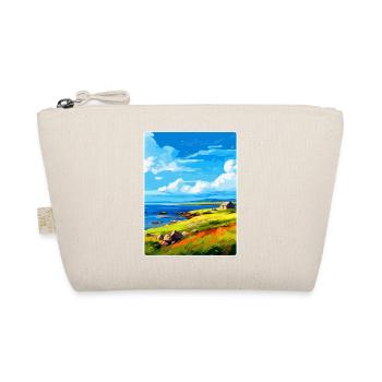 Isle Of Shapinsay Scotland Uk Travel Poster WPA - Organic Pouch - nature - Front