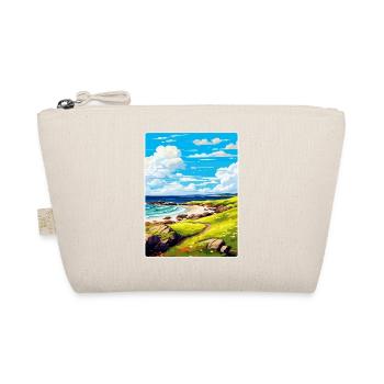 Isle Of Coll Schottland UK Vintage Reiseposter WPA - Bio-Täschchen - Natur - Vorne
