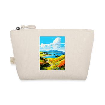 Isle Of Kerrera Scotland Uk Vintage Travel Poster - Organic Pouch - nature - Front
