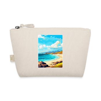 Isle Of Harris Scotland Uk Vintage Travel Poster - Organic Pouch - nature - Front