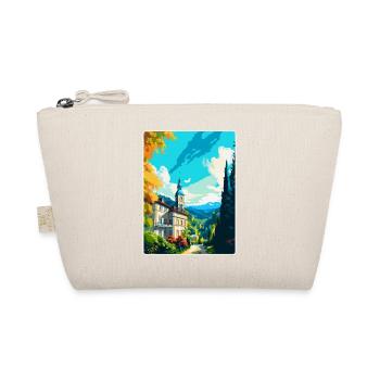 Baden Baden Germany Vintage Travel Poster Souvenir - Organic Pouch - nature - Front