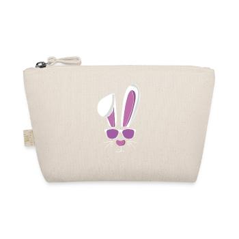 Cool ski and Easter - Organic Pouch - nature - Front