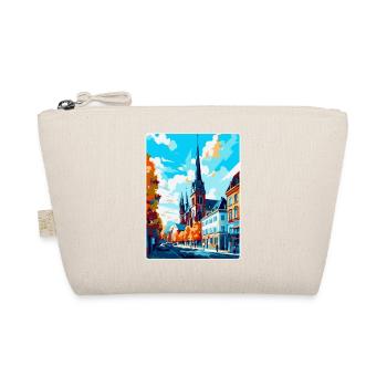 Darmstadt Germany Vintage Travel Poster Souvenir - Organic Pouch - nature - Front
