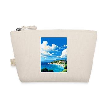 Brac Insel Kroatien Vintage Reiseplakat Souvenir - Bio-Täschchen - Natur - Vorne