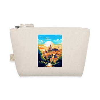 Toledo Spanien Vintage Reiseposter WPA Souvenir - Bio-Täschchen - Natur - Vorne