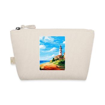 Faro Portugal Vintage Reiseposter WPA Souvenir - Bio-Täschchen - Natur - Vorne