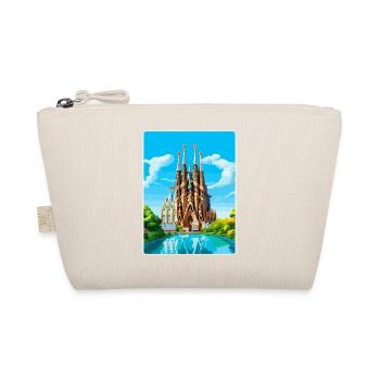 Barcelona Spanien Vintage Reiseplakat Souvenir WPA - Bio-Täschchen - Natur - Vorne