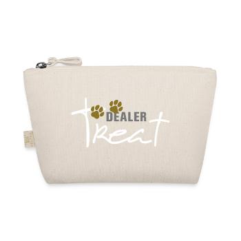 Treat Dealer – Leckerli Dealer, mit Pfoten - Bio-Täschchen - Natur - Vorne