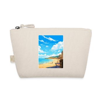 Saint Malo France Poster de voyage vintage souvenir - Trousse biologique - nature - Devant