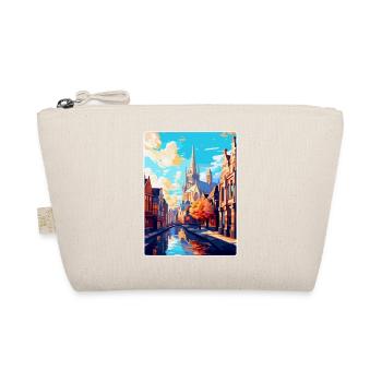 Ghent Belgium Vintage Travel Poster WPA Souvenir - Organic Pouch - nature - Front