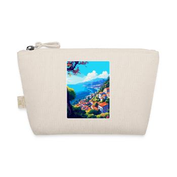 Funchal Portugal Vintage Reiseplakat Souvenir - Bio-Täschchen - Natur - Vorne