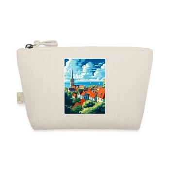 Visby Schweden Vintage Reiseposter WPA Souvenir - Bio-Täschchen - Natur - Vorne