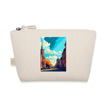 Lodz Pologne Affiche de voyage vintage WPA Art Souvenir - Trousse biologique - nature - Devant