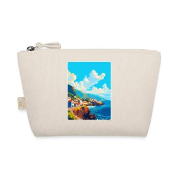 Madeira Portugal Vintage Reiseplakat Souvenir - Bio-Täschchen - Natur - Vorne