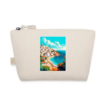 Ibiza Spanien Vintage Reise Poster WPA Kunst Souvenir - Bio-Täschchen - Natur - Vorne