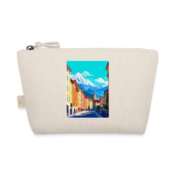 Innsbruck Autriche Affiche de voyage vintage souvenir - Trousse biologique - nature - Devant