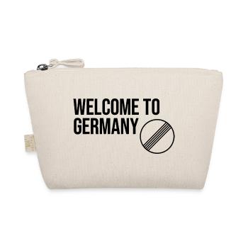 WELCOME TO GERMANY by Unlimited Apparel - Organic Pouch - nature - Front