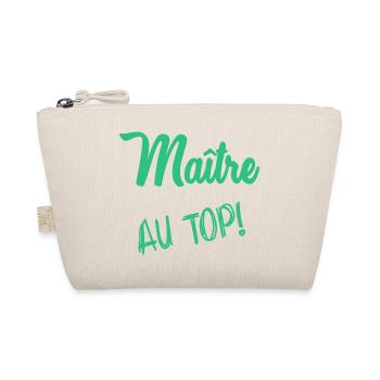 MASTER. THANK YOU. THANK YOU, MASTER. MASTER. MASTER GIFT - Organic Pouch - nature - Front