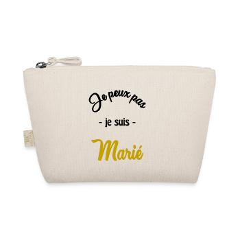 JUST MARRIED. EVJF - Trousse biologique - nature - Devant