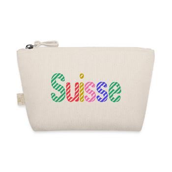 SCHWEIZ. HUMOR. LAND. FLAGGE. GENF. LAUSANNE - Bio-Täschchen - Natur - Vorne