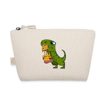 Cadeau de restauration rapide de pizza de dinosaure Dino - Trousse biologique - nature - Devant