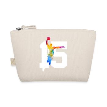 NUMÉRO 15 BASKETBALL 15E ANNIVERSAIRE - Trousse biologique - nature - Devant