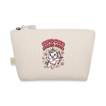 Cupidcorn Strikes Again - Organic Pouch - nature - Front