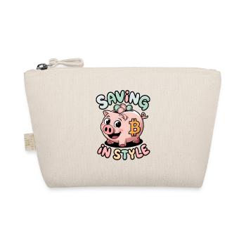 Saving In Style - Organic Pouch - nature - Front