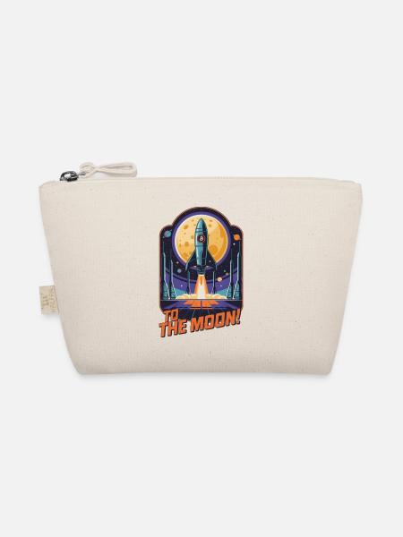 To The Moon - Organic Pouch - nature