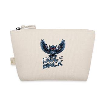 Owl Be Back - Organic Pouch - nature - Front