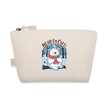 Bear-ly Cold - Organic Pouch - nature - Front