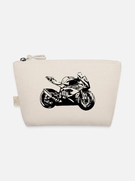 Motorrad - Bio-Täschchen - Natur