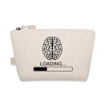 Brain Sayings Funny Funny Breakfast Joke - Organic Pouch - nature - Front