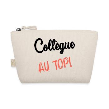 COLLEAGUE. START. EMPLOYMENT. HUMOR. MANAGER. CHIEF - Organic Pouch - nature - Front