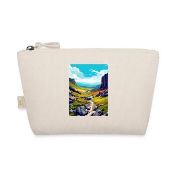 Hohe Tasse Nick Cumbria Vintage Reiseposter WPA - Bio-Täschchen - Natur - Vorne