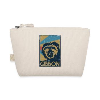 Flinker Gibbon Dschungelbewohner - Bio-Täschchen - Natur - Vorne