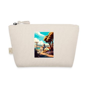 San Luis Obispo California Vintage Reiseposter - Bio-Täschchen - Natur - Vorne