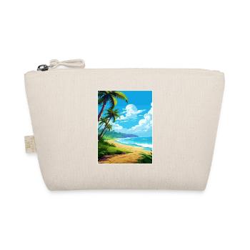 Playa Jaco Costa Rica Vintage Reiseposter WPA - Bio-Täschchen - Natur - Vorne