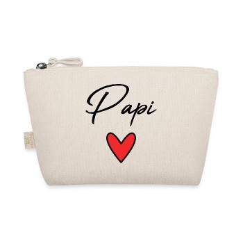 GRANDPA. DAD. FATHER'S DAY. HAPPY FATHER'S DAY - Organic Pouch - nature - Front