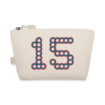 ANNIVERSAIRE. 15. 15 ANS. 15e ANNIVERSAIRE - Trousse biologique - nature - Devant