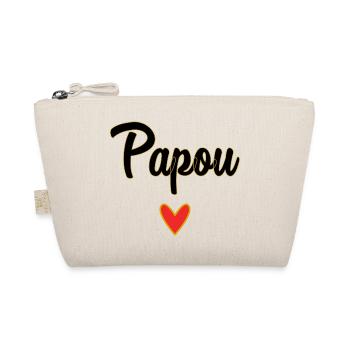 PAPUA. PAPA. VATERTAG. FROHER VATERTAG - Bio-Täschchen - Natur - Vorne